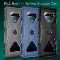 Dla Black Shark 4 Pro Case odporna na odciski palców odporna na wstrząsy oddychająca ciepła miękka tylna obudowa BlackShark 4 Pro rozpraszanie ciepła Funda 1